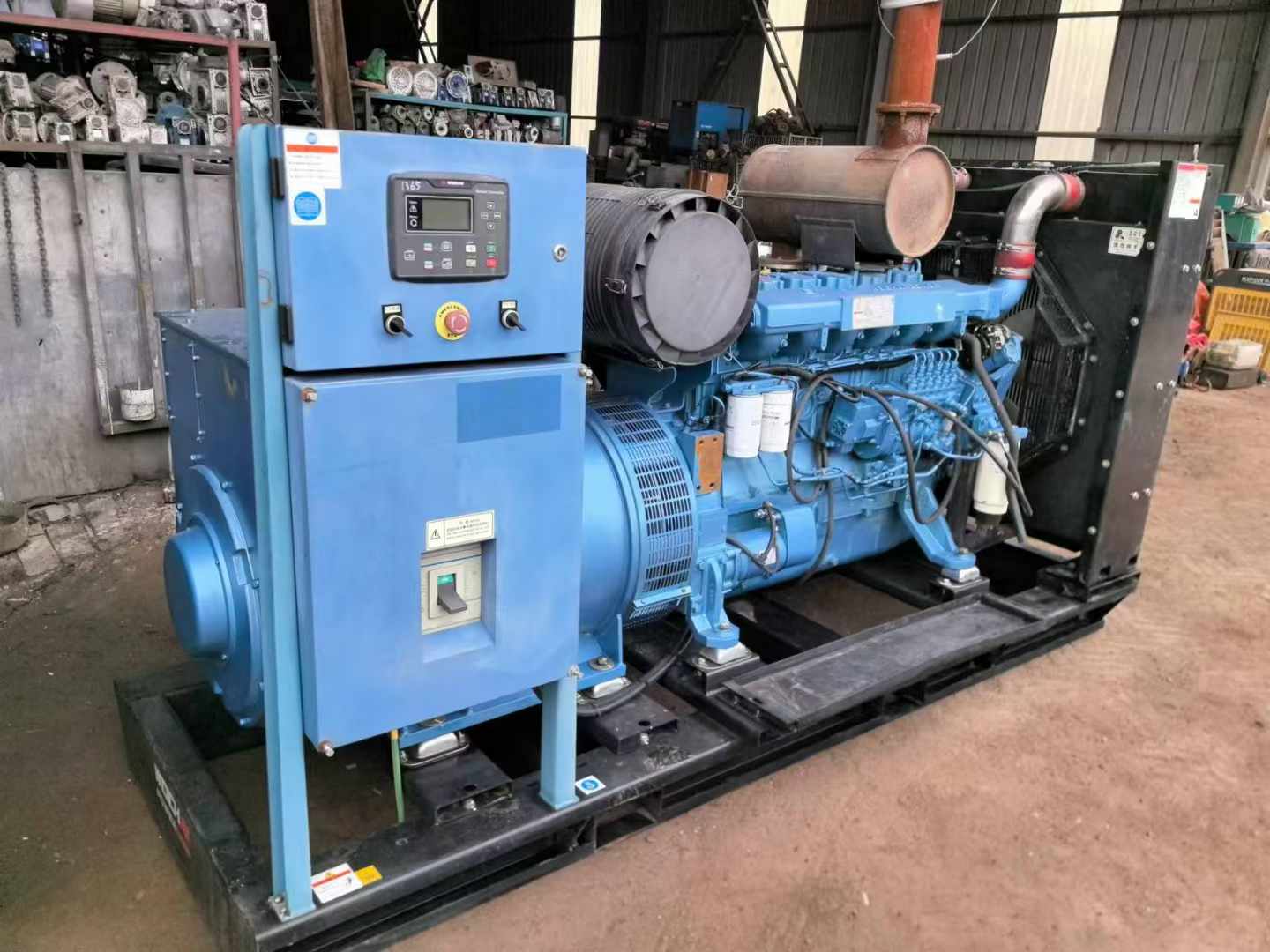 措美500kW 柴油发电机组可带动设备功率的计算公式是什么?